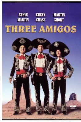 Image of Three Amigos DVD boxart