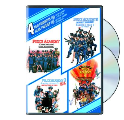 Image of 4 Film Favorites: Police Academy 1-4 DVD boxart