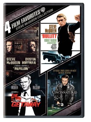 Image of 4 Film Favorites: Steve McQueen Collection DVD boxart