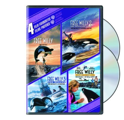 Image of 4 Film Favorites: Free Willy 1-4 DVD boxart