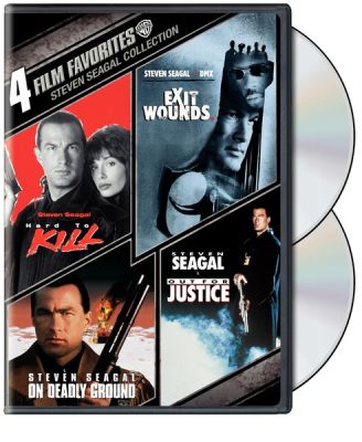 Image of 4 Film Favorites: Steven Seagal Action DVD boxart