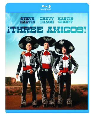 Image of Three Amigos BLU-RAY boxart