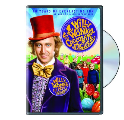 Image of Willy Wonka & The Chocolate Factory (1971) DVD boxart