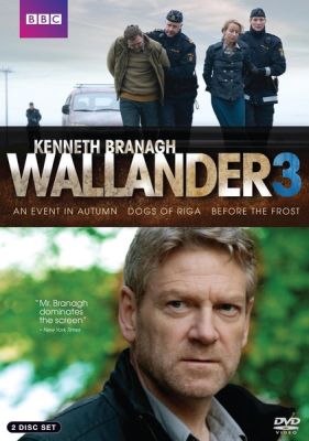 Image of Wallander: Season 3: An Event in Autumn/The Dogs of Riga/Before the Frost DVD boxart