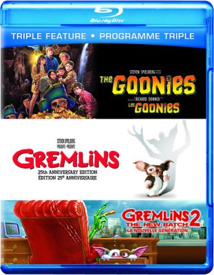 Image of Goonies/Gremlins /Gremlins 2: The New Batch BLU-RAY boxart