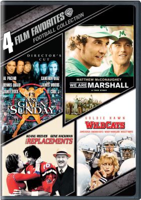 Image of 4 Film Favorites: Football DVD boxart