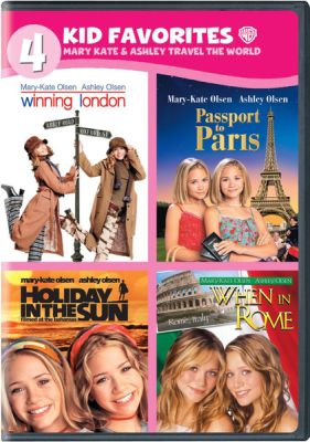 Image of 4 Kid Favorites: Mary-Kate & Ashley Travel the World DVD boxart