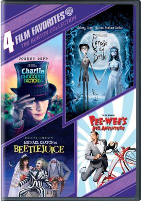 Image of 4 Film Favorites: Tim Burton Collection DVD boxart