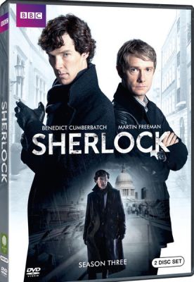 Image of Sherlock: Season 3 DVD boxart