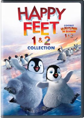Image of Happy Feet/Happy Feet 2 DVD boxart