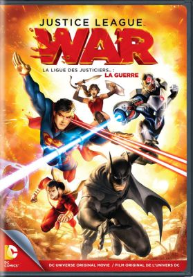 Image of Justice League: War  DVD boxart