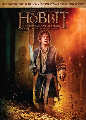 Image of Hobbit: The Desolation of Smaug (2013) DVD boxart