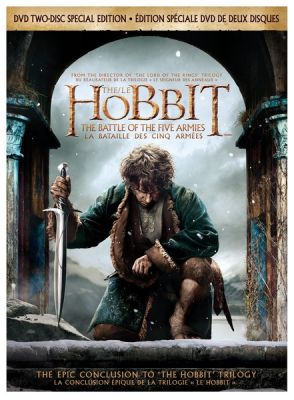 Image of Hobbit: The Battle of the Five Armies (2014) DVD boxart