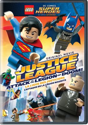 Image of LEGO DC Super Heroes: Justice League: Attack of the Legion of Doom! DVD boxart