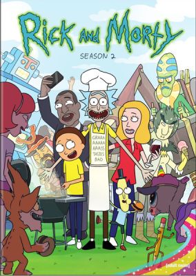 Image of Rick & Morty: Season 2 DVD boxart