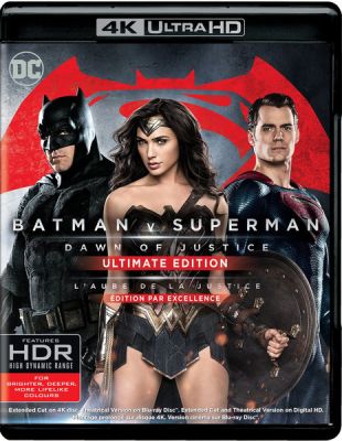 Image of Batman vs. Superman: Dawn of Justice 4K boxart