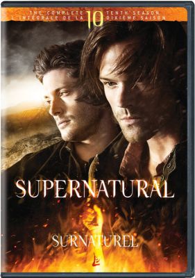 Image of Supernatural: Season 10 DVD boxart
