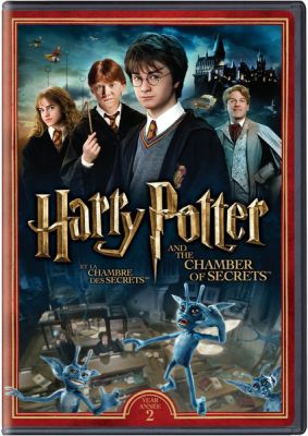 Image of Harry Potter and the Chamber of Secrets (2002) DVD boxart
