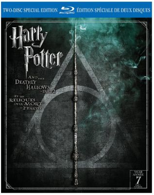 Image of Harry Potter and the Deathly Hallows - Part II (2011) BLU-RAY boxart