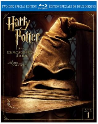 Image of Harry Potter and the Philosopher's Stone (2001) BLU-RAY boxart