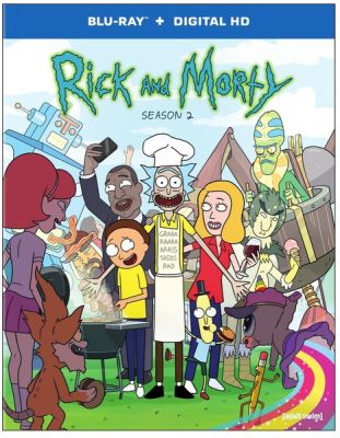 Image of Rick & Morty: Season 2 BLU-RAY boxart