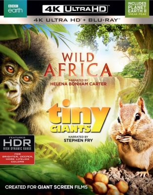 Image of Wild Africa/Tiny Giants 4K boxart