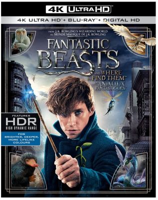Image of Fantastic Beasts and Where to Find Them 4K boxart
