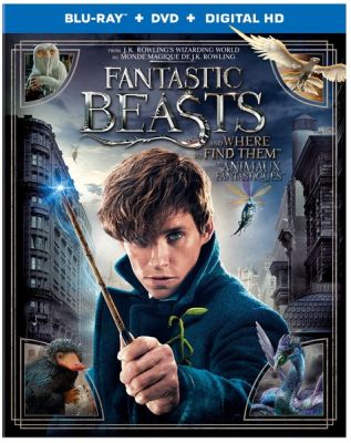 Image of Fantastic Beasts and Where to Find Them BLU-RAY boxart