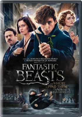Image of Fantastic Beasts and Where to Find Them DVD boxart