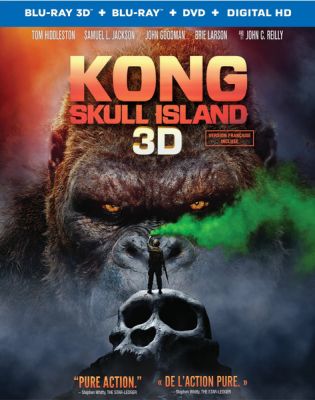Image of Kong:Skull Island (3D) BLU-RAY boxart