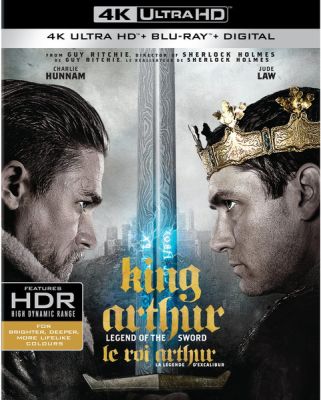 Image of King Arthur: Legend of Sword  4K boxart