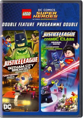 Image of LEGO DC Super Heroes: Justice League: Gotham City Breakout/Cosmic Clash DVD boxart