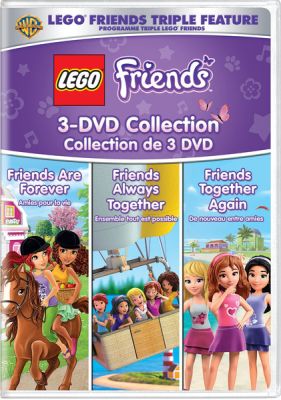 Image of LEGO Friends: Triple Feature DVD boxart
