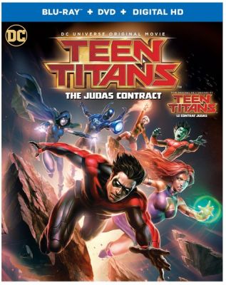 Image of Teen Titans: Judas Contract BLU-RAY boxart