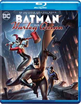 Image of Batman and Harley Quinn  BLU-RAY boxart