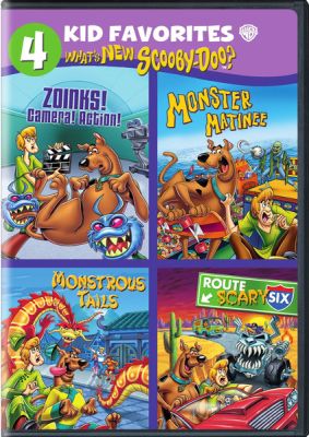 Image of 4 Kid Favorites: What's New Scooby-Doo? DVD boxart