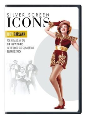 Image of Silver Screen Icons: Judy Garland DVD boxart