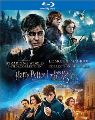 Image of Harry Potter: Wizarding World 9-Film Collection BLU-RAY boxart
