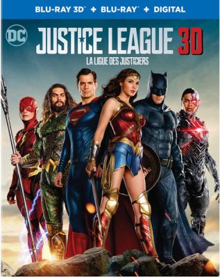 Image of Justice League (2017) (3D) BLU-RAY boxart