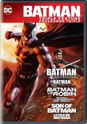 Image of Batman: Bad Blood (Triple Feature) DVD boxart