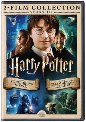 Image of Harry Potter: Sorcerer's Stone/Chamber of Secrets DVD boxart