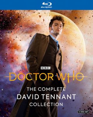 Image of Doctor Who: The Complete David Tennant Collection BLU-RAY boxart