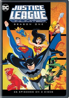 Image of Justice League Unlimited: Season 1 DVD boxart