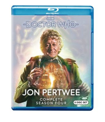 Image of Doctor Who: Jon Pertwee: Season 4 BLU-RAY boxart