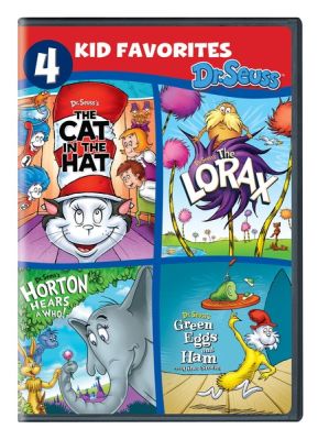 Image of 4 Kid Favorites: Dr. Seuss DVD boxart