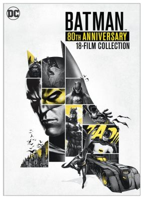 Image of Batman 80th Anniversary Collection DVD boxart