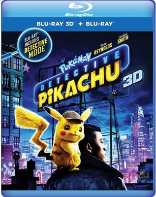 Image of Pokemon Detective Pikachu 3D Blu-ray boxart