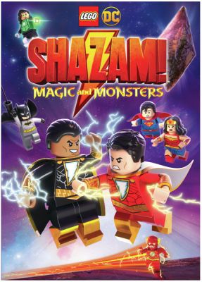 Image of LEGO DC Shazam: Magic and Monsters DVD boxart