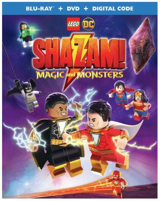 Image of LEGO DC Shazam: Magic and Monsters BLU-RAY boxart