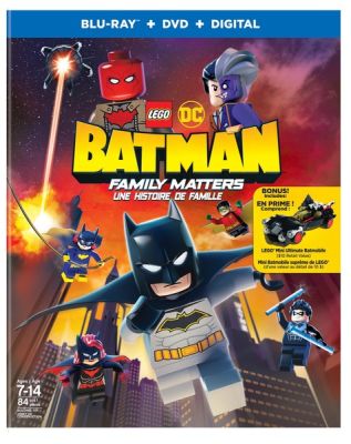 Image of LEGO DC: Batman: Family Matters  BLU-RAY boxart